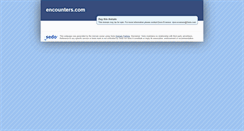 Desktop Screenshot of encounters.com